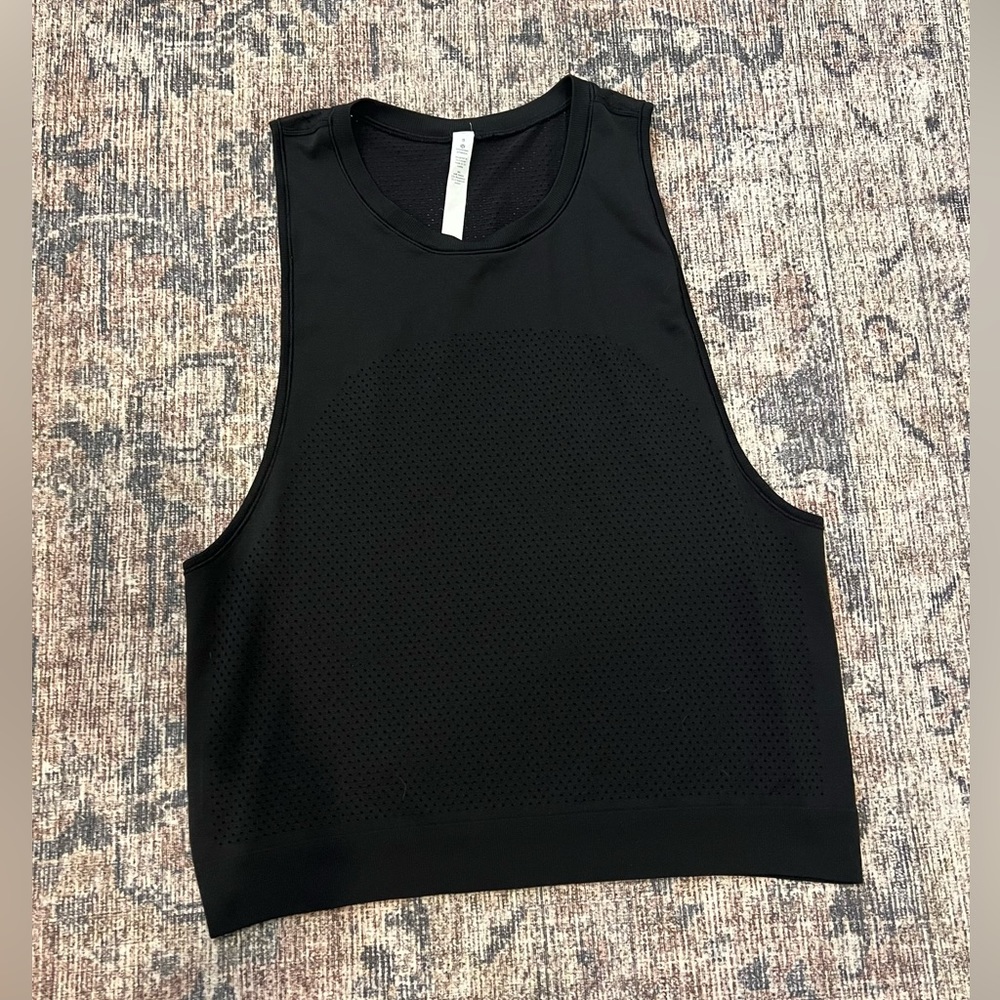 Black Sleeveless Women's Top